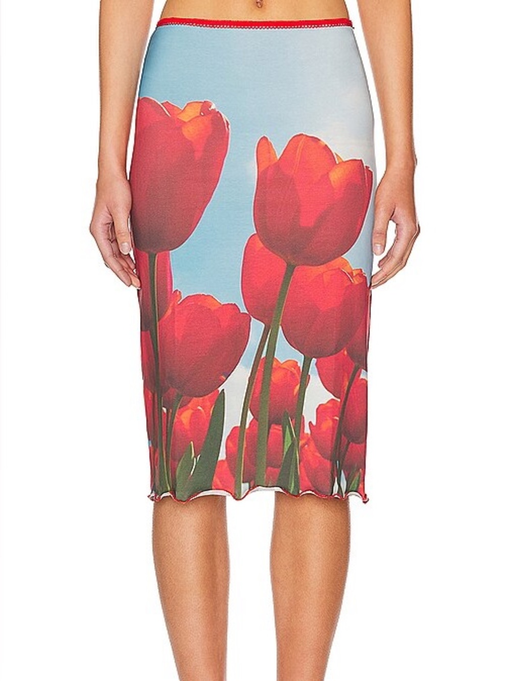 Tulip fields skirt